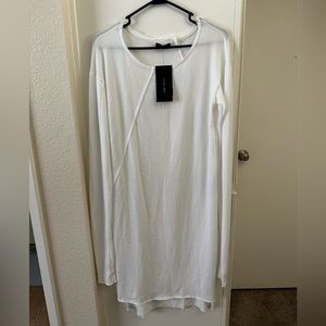 Zara Men’s Super Longline Tshirt—NEW WITH TAGS NEVER WORN.